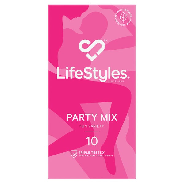 LifeStyles(R) Party Mix Condoms 10 Pack Carousel 2