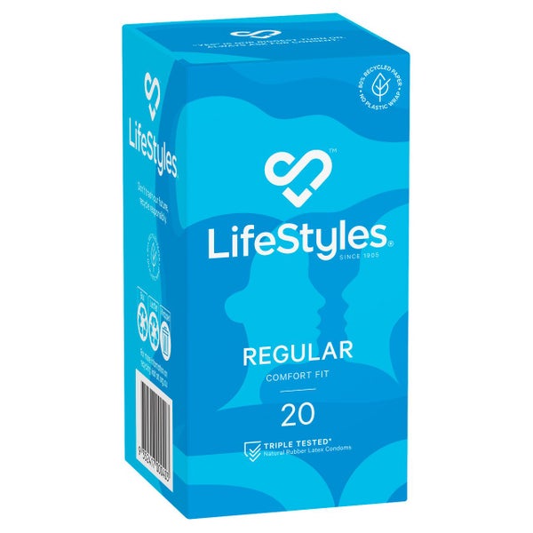 LifeStyles(R) Regular Condoms 20 Pack Carousel 1