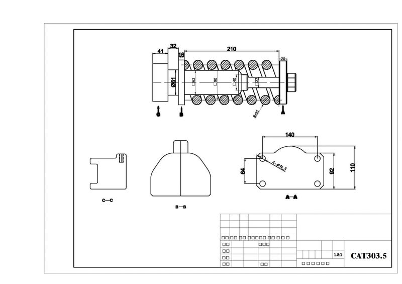 Track Adjuster for CAT Doosan Hitach Kubota Kobelco Komatsu Sumitomo in Auckland Carousel 2