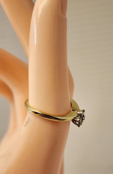 Yellow Gold & Diamond Cluster Ring Carousel 7