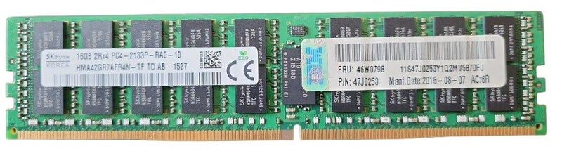 16Gb DDR4 PC4-2133P-R 2Rx4 ECC REG DIMMs suitable for most brands of servers Carousel 3