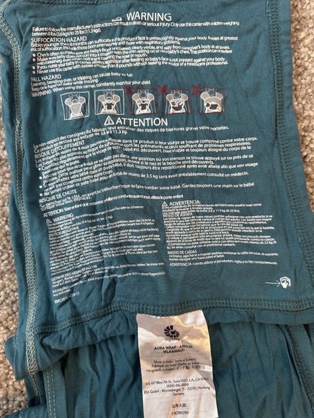 Ergobaby Aura wrap - Almalfi Carousel 4