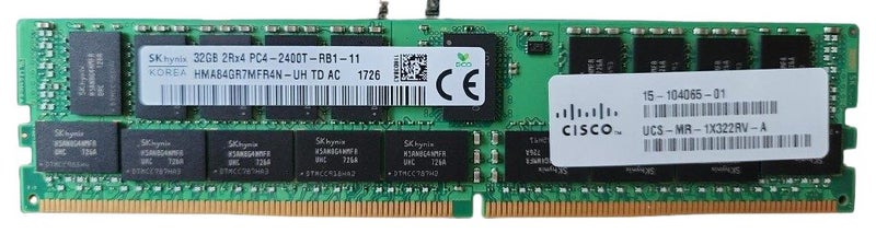 32Gb DDR4 PC4-2400T-R 2Rx4 ECC REG DIMMs suitable for most brands of servers Carousel 2