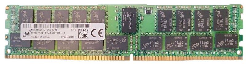32Gb DDR4 PC4-2400T-R 2Rx4 ECC REG DIMMs suitable for most brands of servers Carousel 3