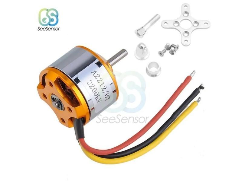 A2212 930KV 1000KV 1400KV 2200KV 2700K Brushless Motor For RC Aircraft Plane Carousel 1
