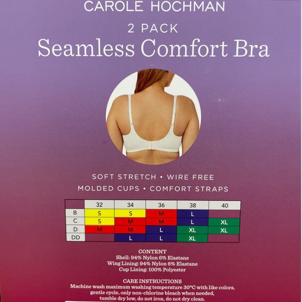 Carole Hochman 2x Seamless Comfort Bra SIZE - Small Carousel 5