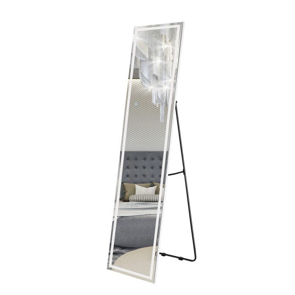 LED Lighted Full Length Standing Mirror Carousel 14