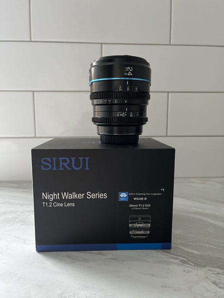 Sirui 24mm T1.2 Night Walker Cine Lens for E-Mount629317197779231125
