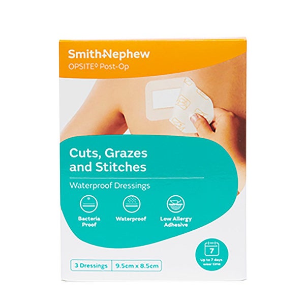 OPSITE POST-OP 9.5X8.5CM PK 3 Carousel 2