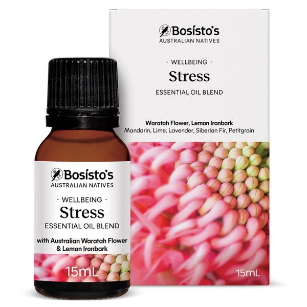 Bosisto's Australian Natives Stress Oil 15mL Carousel 1