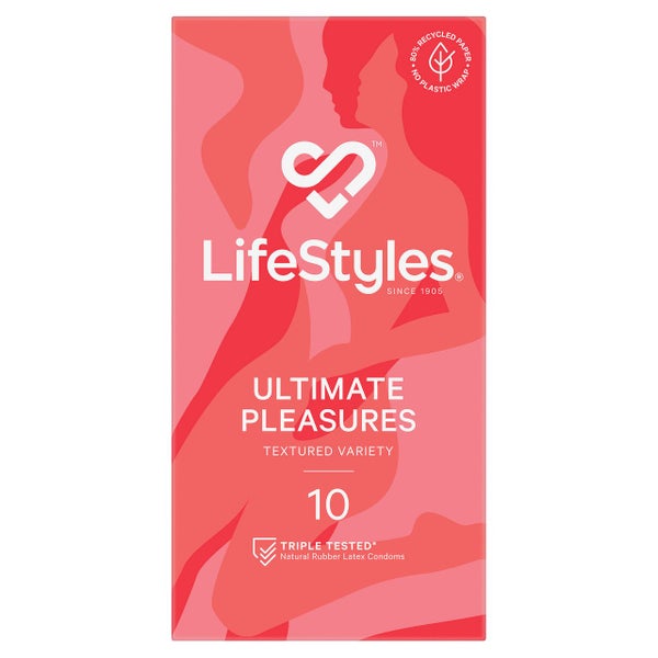 LifeStyles(R) Ultimate Pleasures Condoms 10 Pack Carousel 2