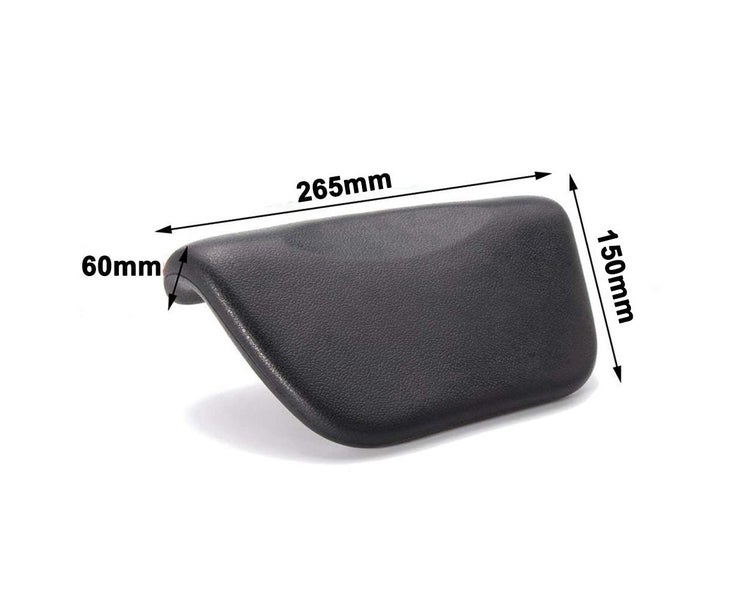 Bath Pillow Head Rest Soft PU Leather Bathroom Accessories Suction Cup Carousel 5