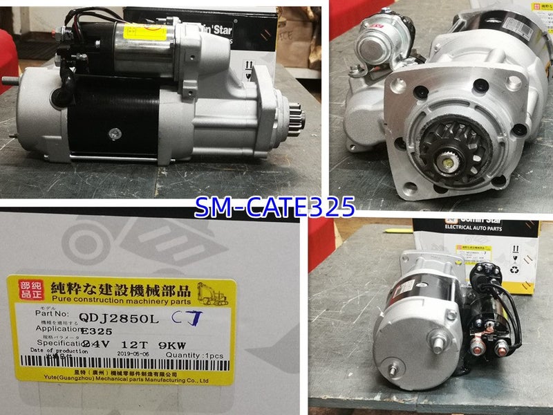 Digger Starter Motor for CAT / EX / SH / SK / DH / Toyota / Hyundai / Doosan Carousel 1
