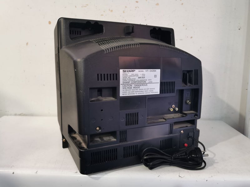 Sharp 13" VHS Viedo VCR CRT TV Combo (VT-3428X) Carousel 3