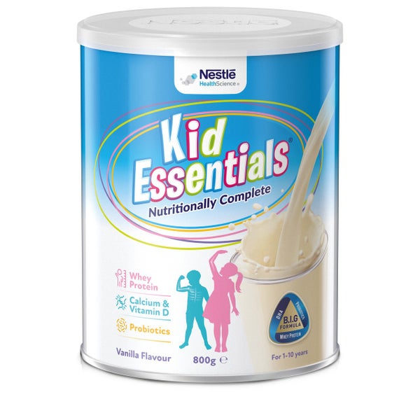 KID ESSENTIALS(R) Vanilla Flavour 800g Carousel 1