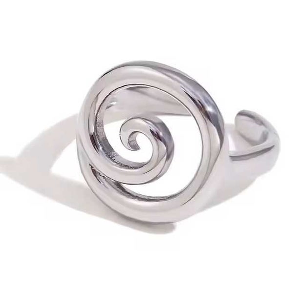 Adjustable Koru Ring "Porohita" (Silver) Carousel 1