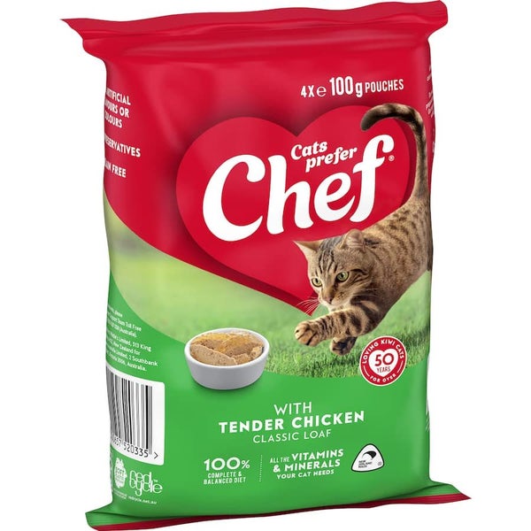 Chef Classic Wet Cat Food Tender Chicken Carousel 1