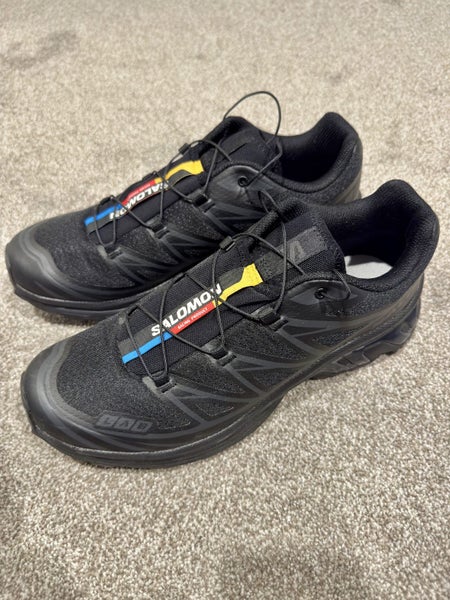Salomon XT-6 ADV Black/Black/Phantom – Brand New - US MENS 9629327329980181117
