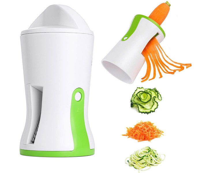 Spiralizer Hand Zoodle Maker - Spiralizer Vegetable Cutter for carrot, cucumb Carousel 1