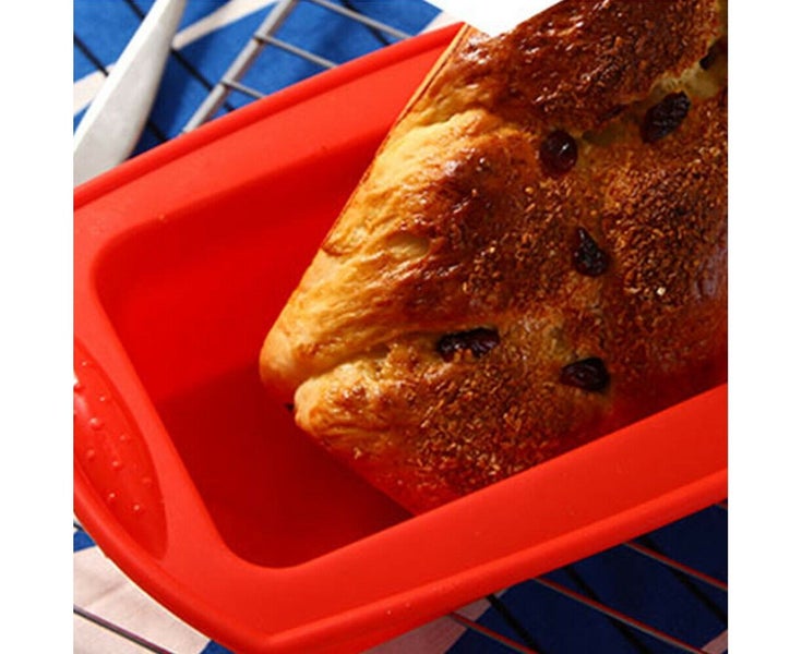 Toast Mold Bread Cake Silicone Pan Tools Baking Tray Mould Bakeware Rectangul Carousel 6