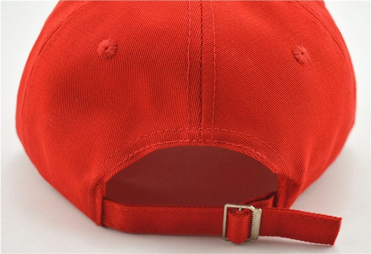$1 R: 2x RED and Beige LA LOGO Adjustable Baseball Caps Hats62936672777985112