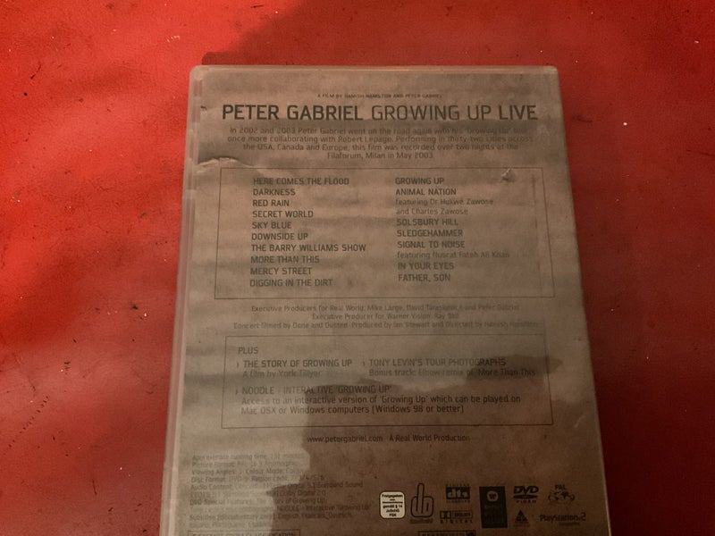 Peter Gabriel - Growing Up Live Carousel 2
