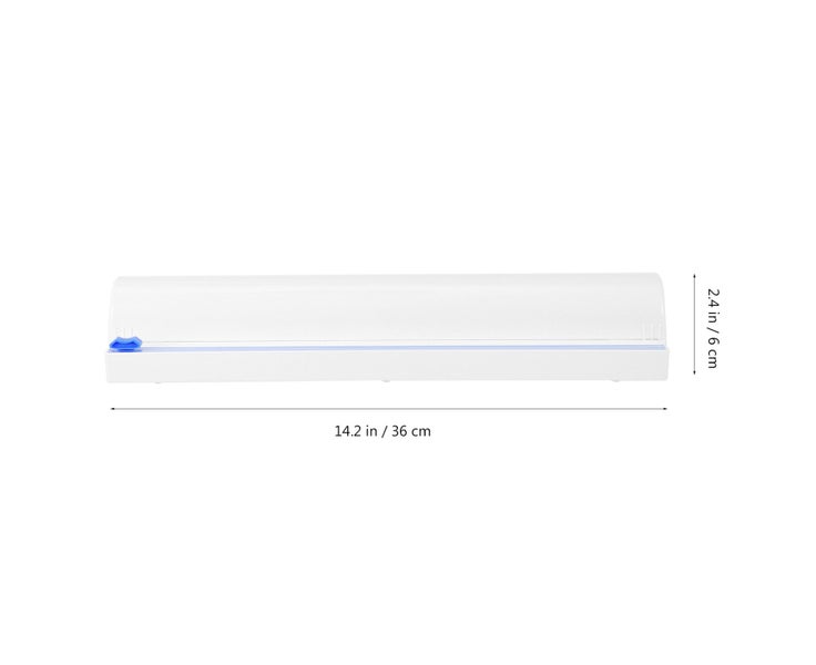 Cling Film Cutting Box Wall Cling Wrap Holder Practical Cling Wrap Cutter Carousel 2