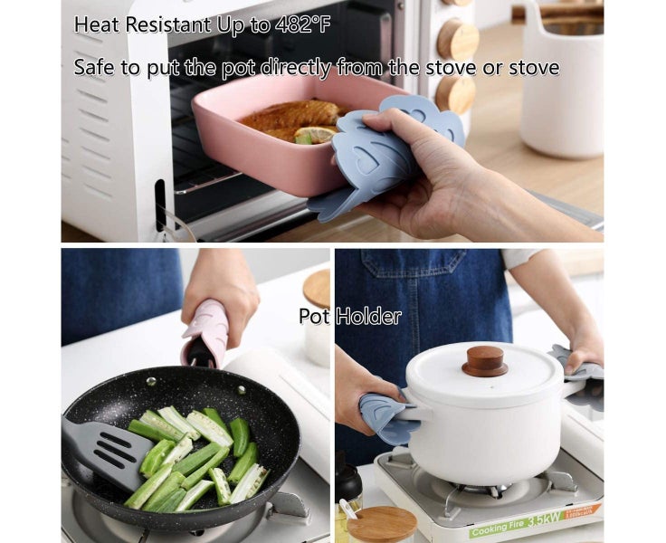 4 Silicone Trivet Mat - Hot Pot Holder Hot Pads for Table & Countertop - Triv Carousel 2