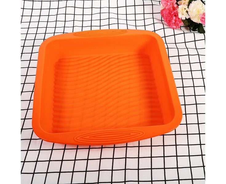 Rectangle Shape Silicone Bread Cake Mold NOn Stick Bakeware Baking Pan Mould Carousel 3