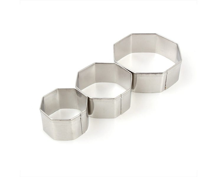 24Pcs Stainless Steel Cookie Cutting Mold Kitchen Baking Tools Fondant Cake C Carousel 2