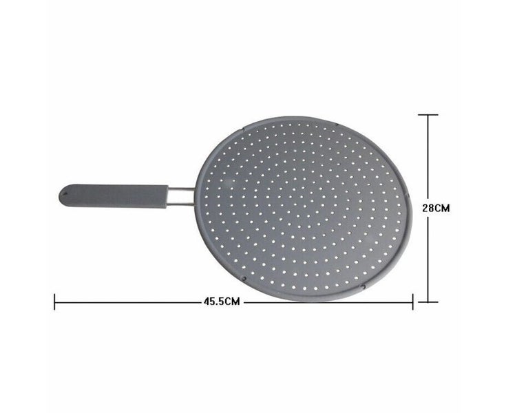 Splatter Screen for Frying Pan Metal Guard Shield Oil Splash Mesh Cover Kitch Carousel 2