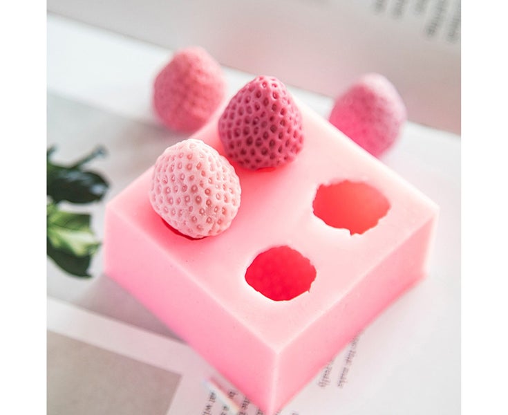 Silicone Mold 4 Cavities Flexible Non-stick Easy to Release Food Grade DIY Ca Carousel 1