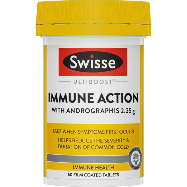 Swisse Ultiboost Immune Action 60 Tablets Carousel 1
