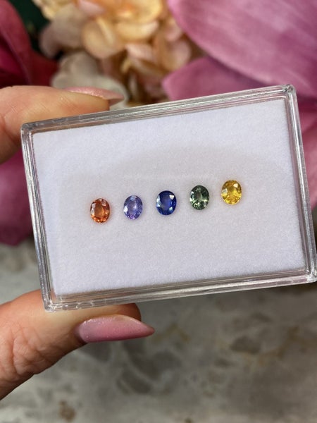 $1 RES ~ $2300 Buy Now * 2.32ct Rainbow Sapphire Layout Carousel 1