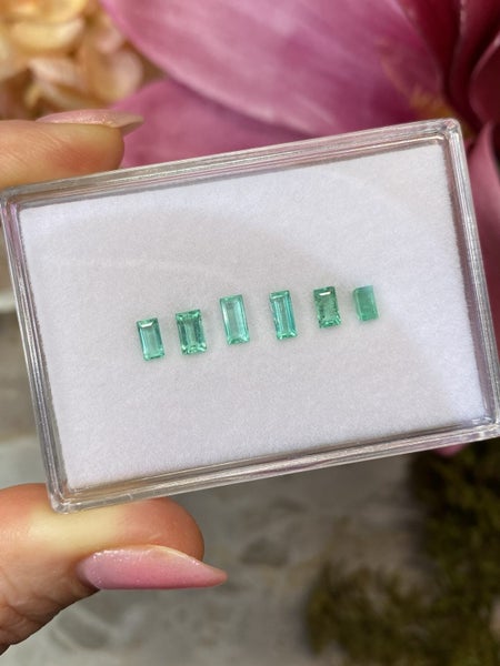 $1 RES ~ $3628 Buy Now * 1.62ct Colombian Emerald Layout Carousel 2