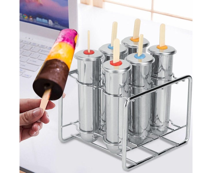 Round Head 304 Stainless Steel Popsicle Mould Ice Cream Mold for Home Kitchen Carousel 1