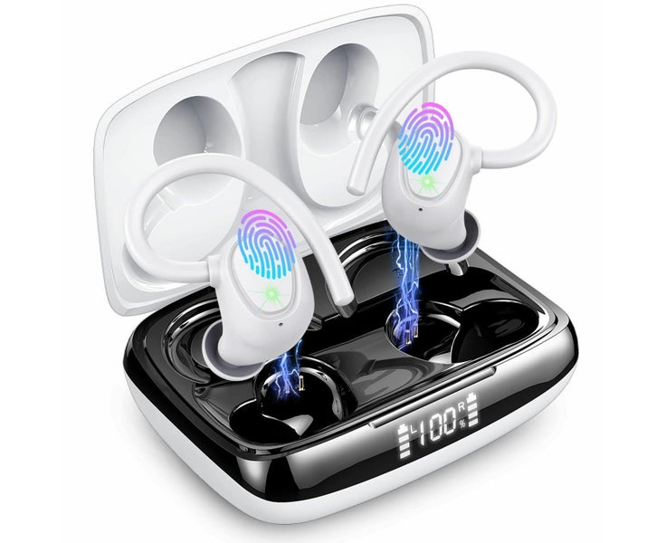 Wireless Earbud Bluetooth 5.3 Headphones Sport Earphones 48H Playtime Ear Bud Carousel 1
