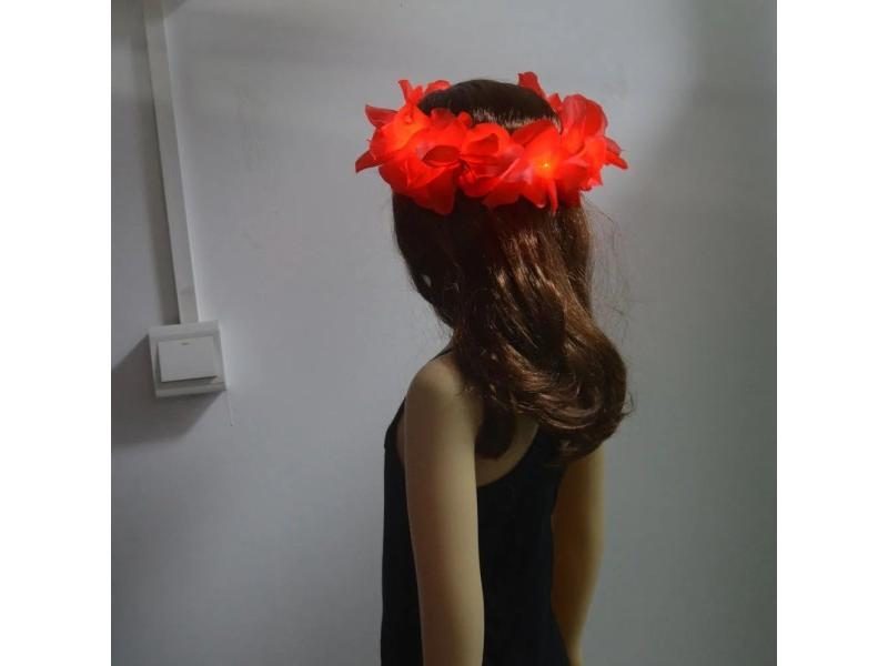1PCS LED Neon Party Wreath Crown Hair Band For Birthday/Wedding Carousel 1