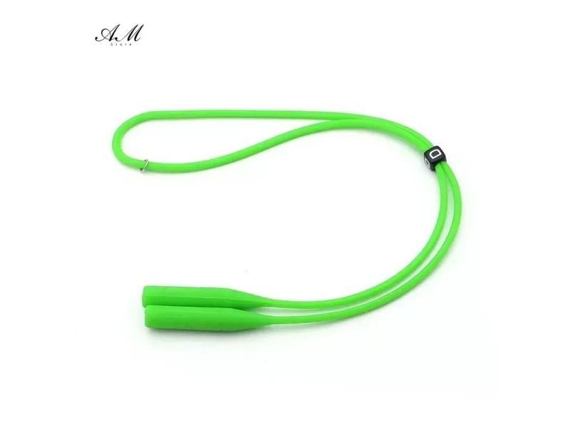 1 PC Adjustable Elastic Silicone Eyeglasses Straps Sunglasses Chain Sports Carousel 1