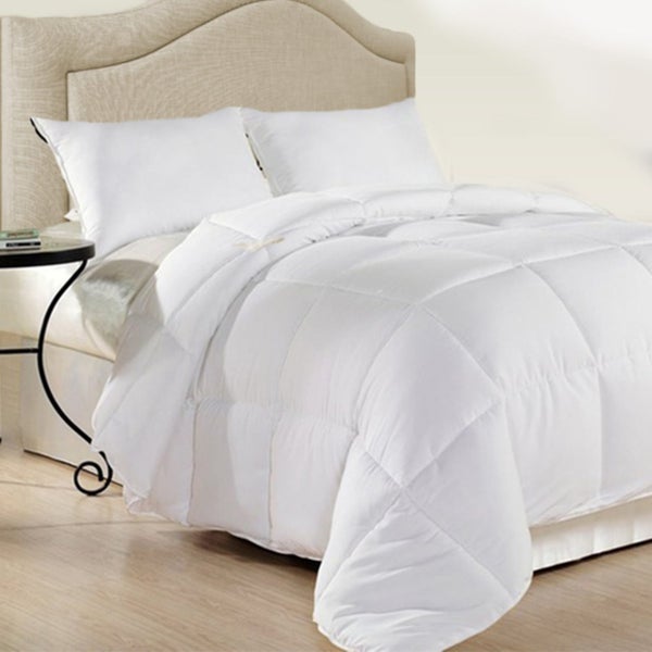 Royal Comfort Duck Feather And Down Quilt Size: 95% 500Gsm White Cotton King Sin Carousel 2