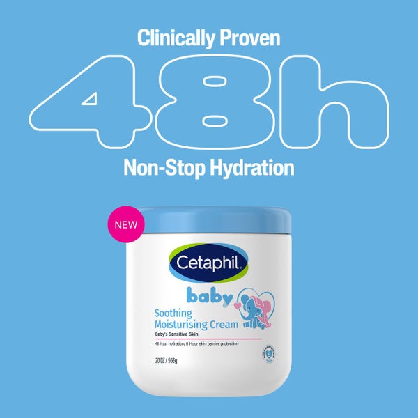 Cetaphil Baby Soothing Moisturising Cream 566g Carousel 9