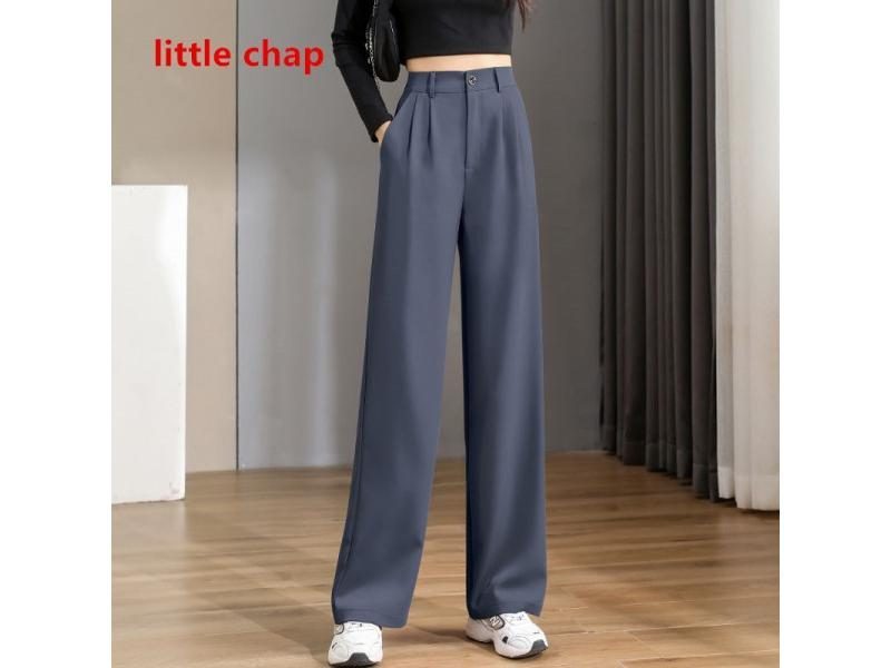 Women's Vintage High Waisted Straight Pants Baggy Korean New Season Trousers Carousel 1