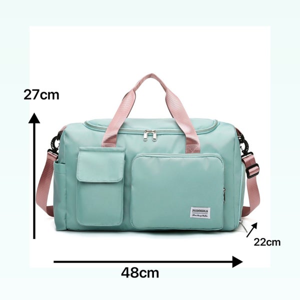 Brand New,Travel Duffel Bag Sports Tote Gym Bag, Shoulder Weekend Bag Carousel 2
