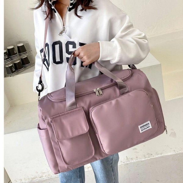 Brand New,Travel Duffel Bag Sports Tote Gym Bag, Shoulder Weekend Bag Carousel 14