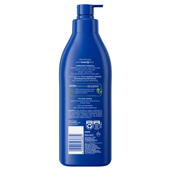 NIVEA Rich Nourishing Body Lotion 400ml Carousel 2