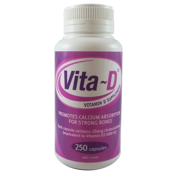 Vita-D Gel Capsules 250 Carousel 1