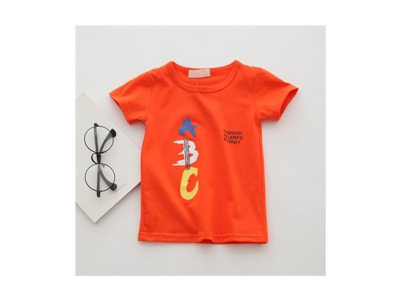 Cartoon Car Baby Boys Summer Short Sleeve T-Shirts Kids' Clothing Carousel 1