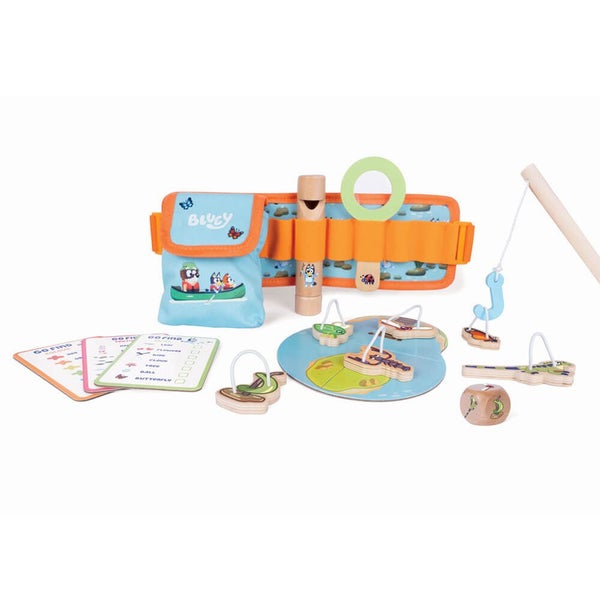 Bluey - Adventure Belt Set, Kids Activity Set, Learning Game, 15 Piece, Woode... Carousel 1