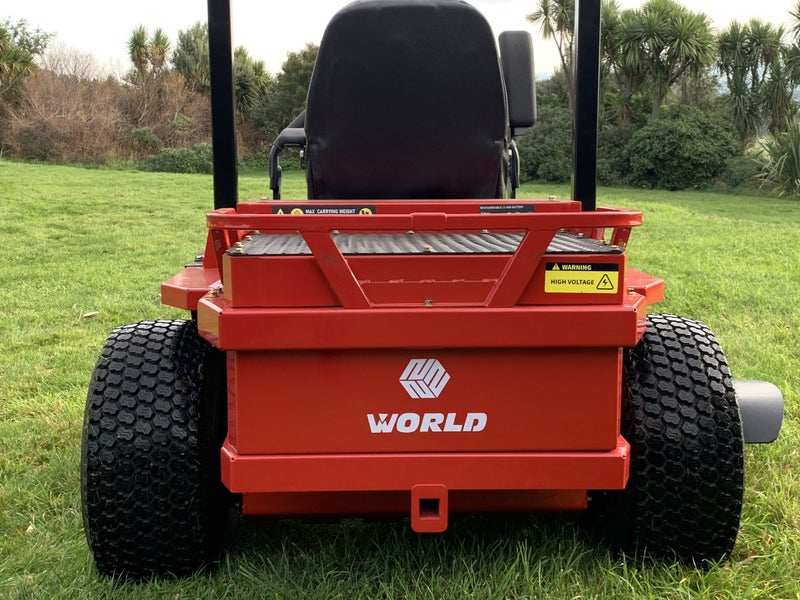 Worldlawn 60-Inch Electric Ride-On Mower62929688231553113