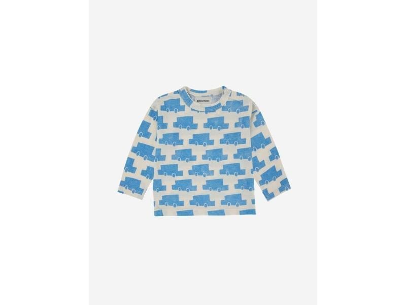 Final Sale Bobo Kids Girls Baby Long Sleeve Tshirt Cartoon Tops Funny Children Carousel 1